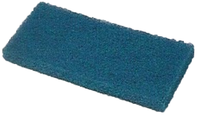TAMPONE ABRASIVO BLU