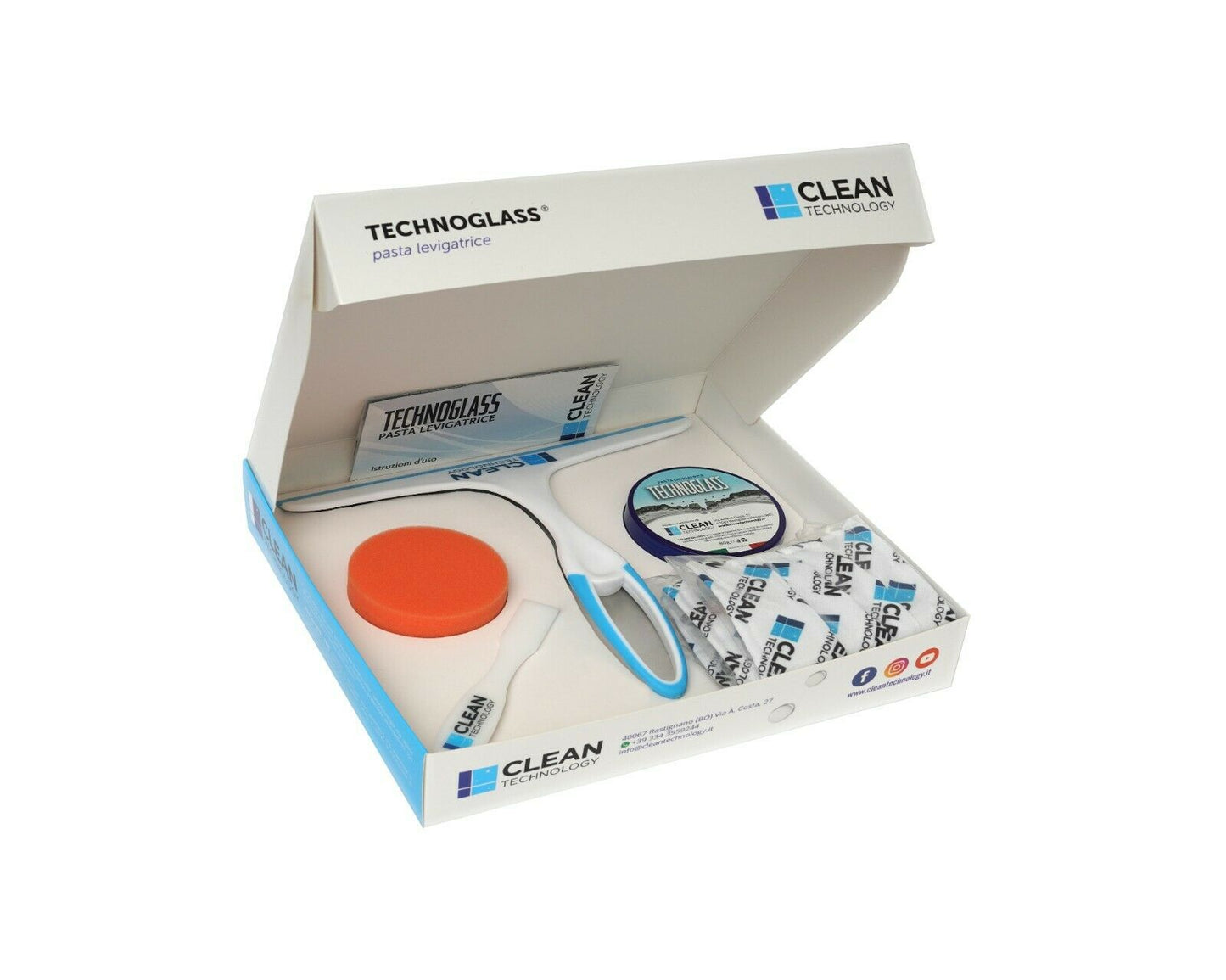 Box Technoglass - Pasta levigatrice per vetro e ceramica