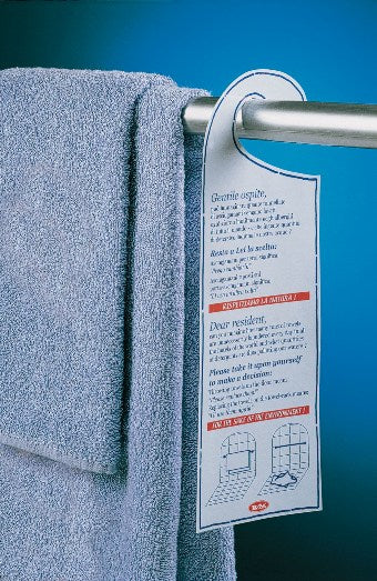 CAMBIO ASCIUGAMANI IN CARTONCINO