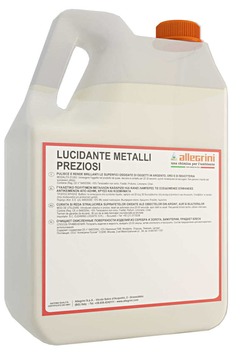 LUCIDANTE METALLI PREZIOSI KG. 5