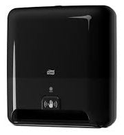 DISPENSER ASCIUGAMANI A ROTOLO H1 CON FOTOCELLULA - Nero