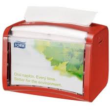 DISPENSER TORK N4 DA TAVOLO ROSSO
