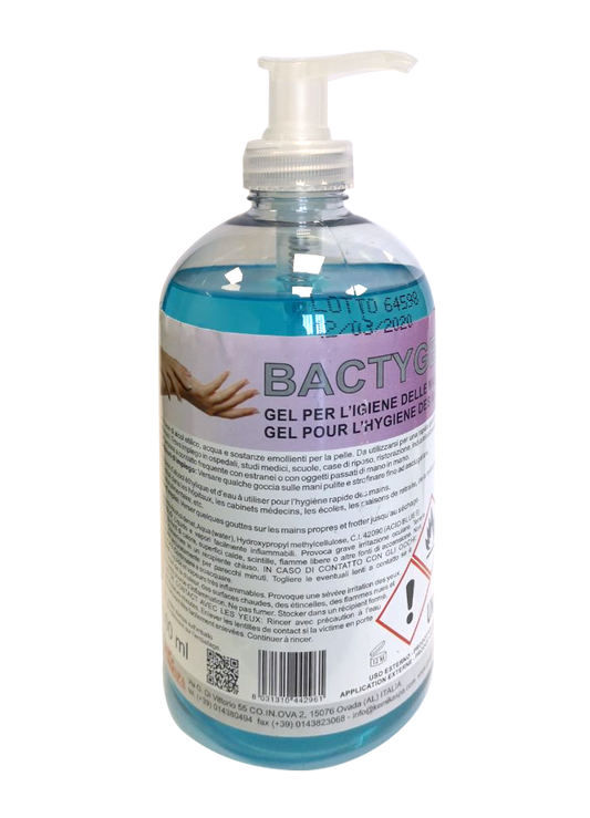 BACTYGEL ML.500 igienizzante mani