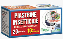 PIASTRINE INSETTICIDA AL PIRETRO