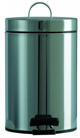 PATTUMIERA INOX CON PEDALE LT. 12