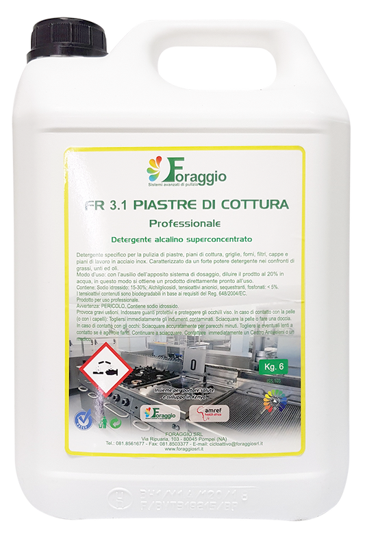 FR 3.1 PIASTRE DI COTTURA KG.6